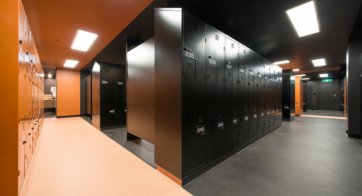 Grant Hyatt Melbourne - Hotel Interior Design - Lockers 4