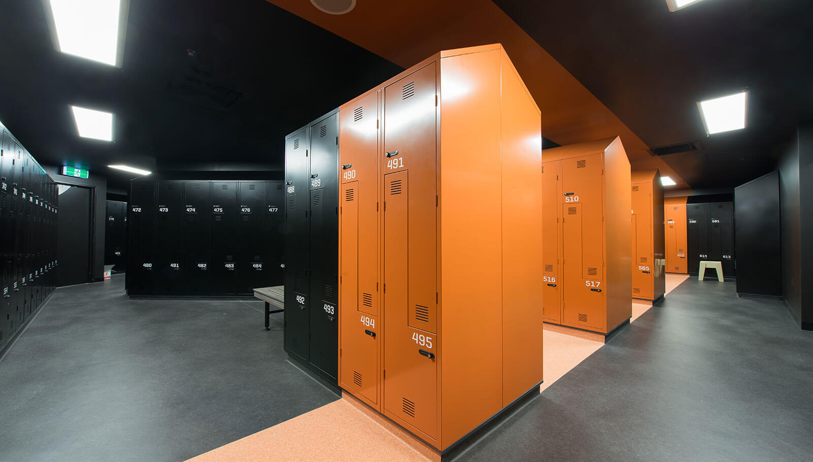 Grant Hyatt Melbourne - Hotel Interior Design - Lockers