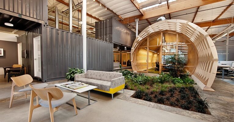 sustainable office interior design